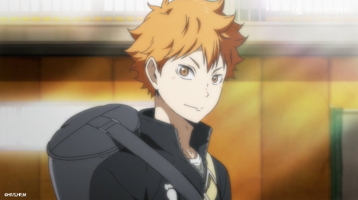 CLOSED] haikyuu screencaps — image description: 1 photo of hinata shouyou