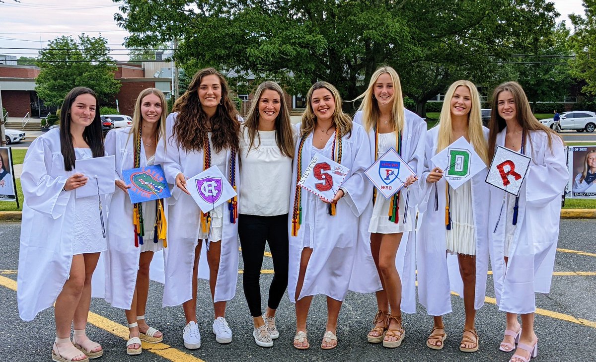 Congratulations to this amazing group of young women as they celebrate their Graduation tonight. I am so honored to have been a part of your journey. Onto the next stage, where I know your futures will be filled with success. Our newest group of Warrior alumni! Class of 2022 💙