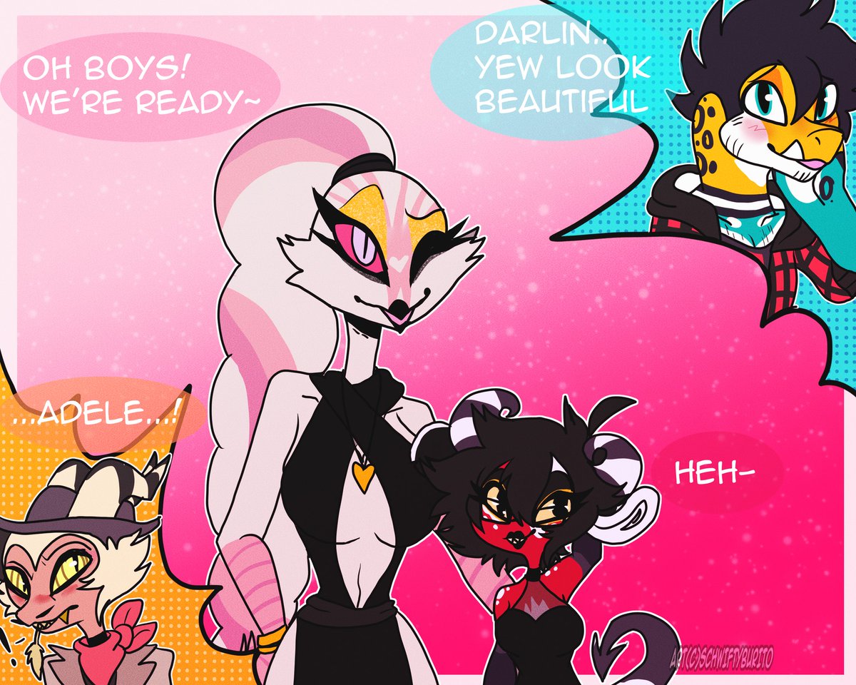 Got some lovely gift art~ what do y'all think of Adele? 🥰