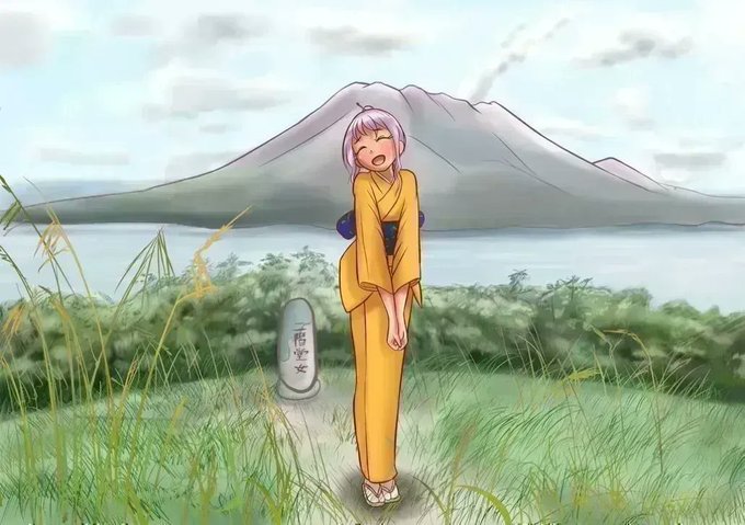桜島のtwitterイラスト検索結果