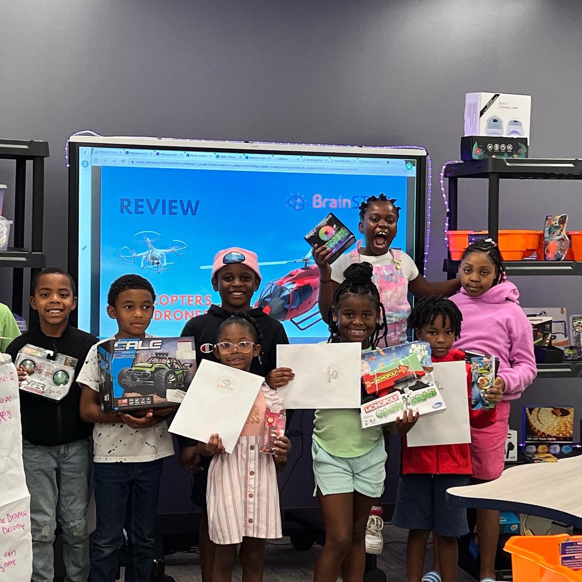 BrainSTEMU's tweet photo. “BrainSTEM has the best prizes” 🏆
We reward and motivate students with Brain Cycles - points that students can redeem for prizes. And we definitely have the best prizes!! 🚗🎧🎮
#learntoearn #gamifiedlearning #braincycles #brainstem #elev8 #jcpsky https://t.co/6yi3xcns0L