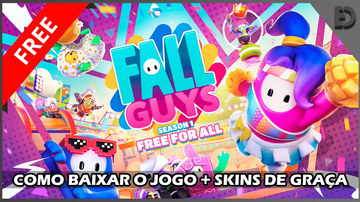 CanalDoEd_'s tweet photo. FALL GUYS | Novo jogo 100% GRATUITO em TODAS AS PLATAFORMAS!!!!
Como Baixar + Dicas de Jogo + Skins Gratuitas:
https://t.co/nuJtAJM8qz
#FallGuys #FallGuysFreeForAll #FallGuysXbox https://t.co/5LjDqb6F4Q