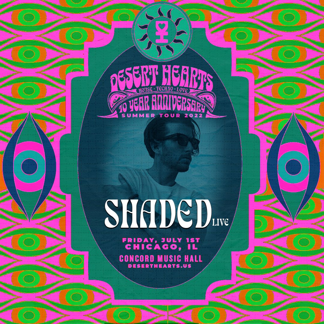 💫MEET THE DH ARTISTS✨
<a href="/DesertHearts/">DESERT HEARTS</a> is taking over Concord w/ <a href="/MikeyLion_/">Mikey Lion</a>, <a href="/MarbsDH/">Marbs</a>, <a href="/Porky_DH/">Porky</a> &amp; <a href="/SHADED_official/">SHADED</a> on 7.1! Meet the DJ’s &amp; get ready for a night of good vibes built around unity &amp; acceptance.💫 Secure your tickets now➝ go.concordmusichall.com/deserthearts