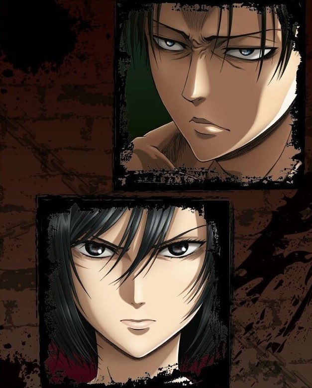 eren in mikasa’s eyes, from attack on titan animation gallery!