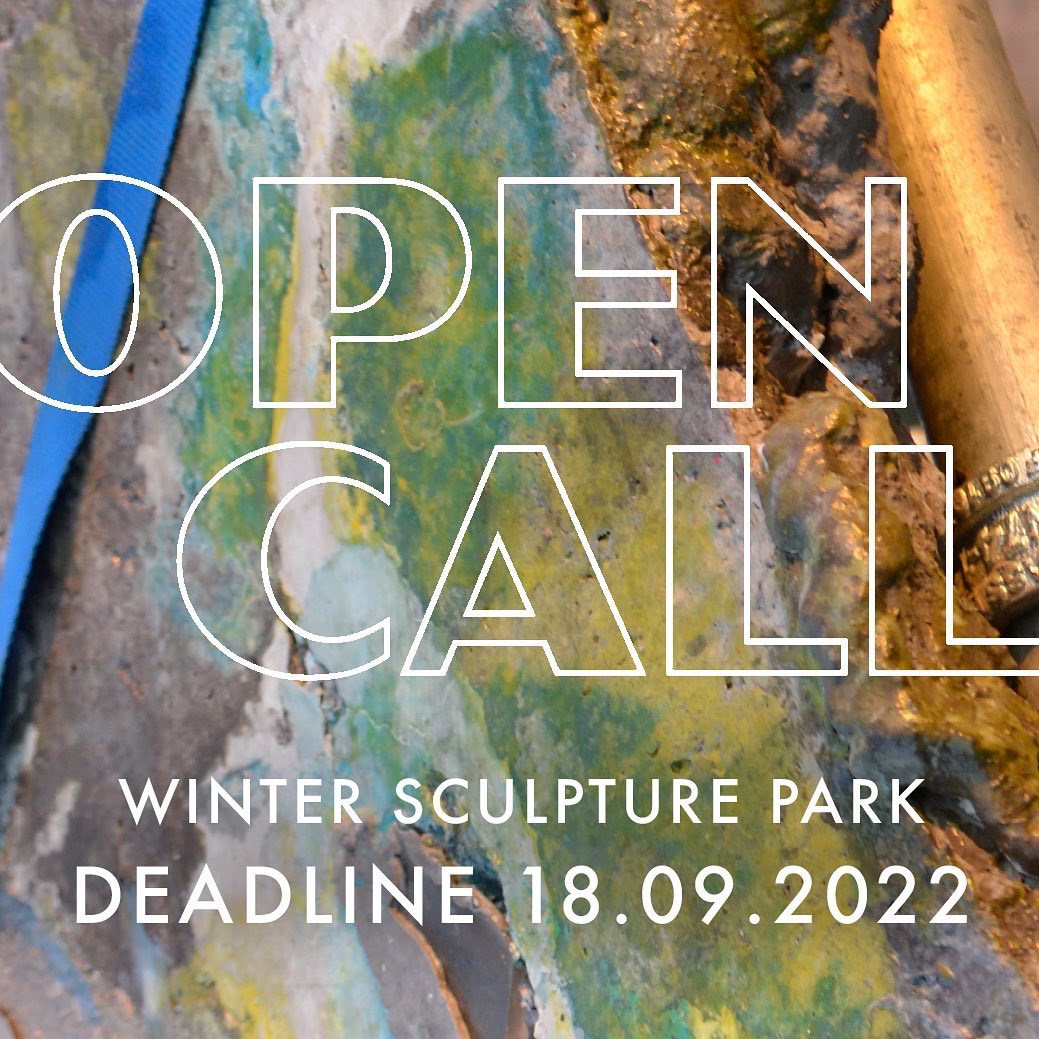 32Gallery's tweet image. Our next #opencall for the third annual Winter Sculpture Park is now live! 

We’re looking for large-scale outdoor sculpture to be part of #WSP32 opening Jan 2023.

Deadline for submissions: 18/09/22

Read more and apply: curatorspace.com/opportunities/…