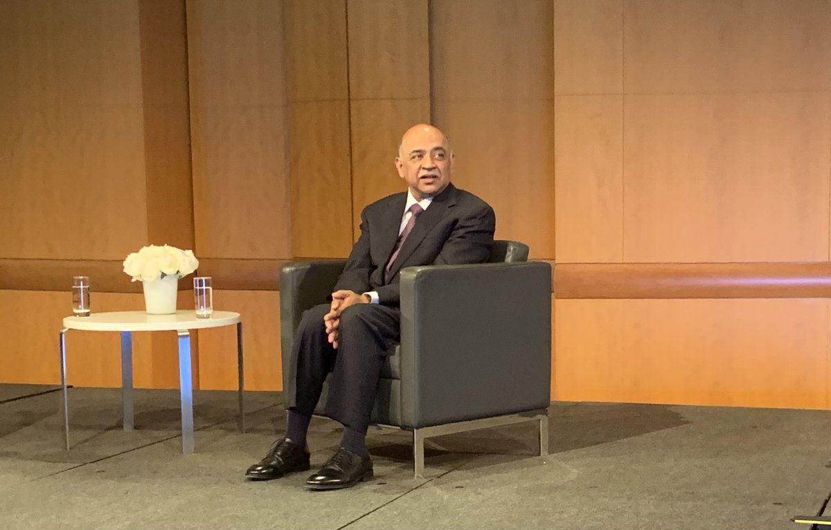 RaedDweikMD's tweet photo. . @IBM Chairman and CEO @ArvindKrishna answers questions from the audience @ClevelandClinic | Ideas for Tomorrow speaker series #CCIdeas https://t.co/23qyc6nQI0