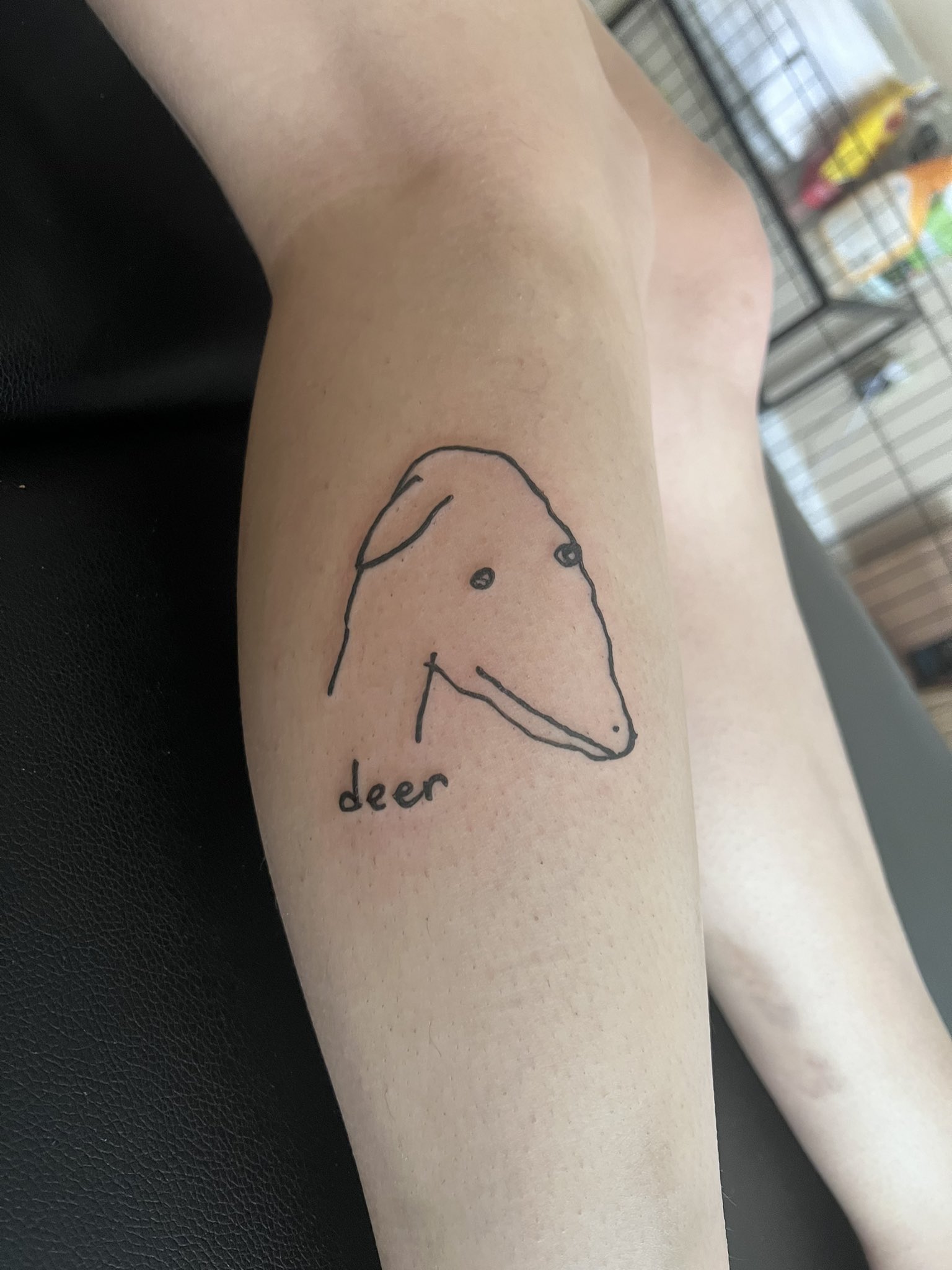 Wolfhound tattoos cheap