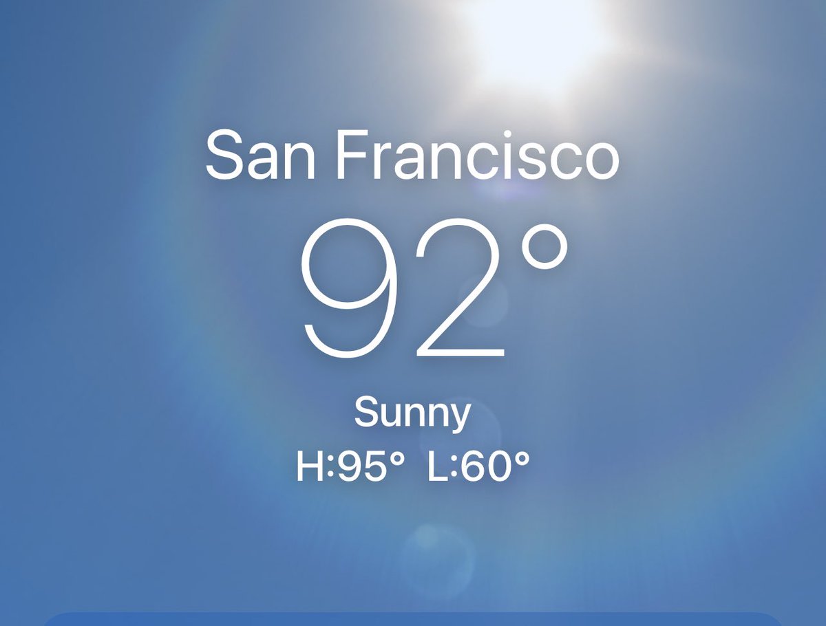 BayAreaHumor's tweet image. …and it’s only the first day of summer