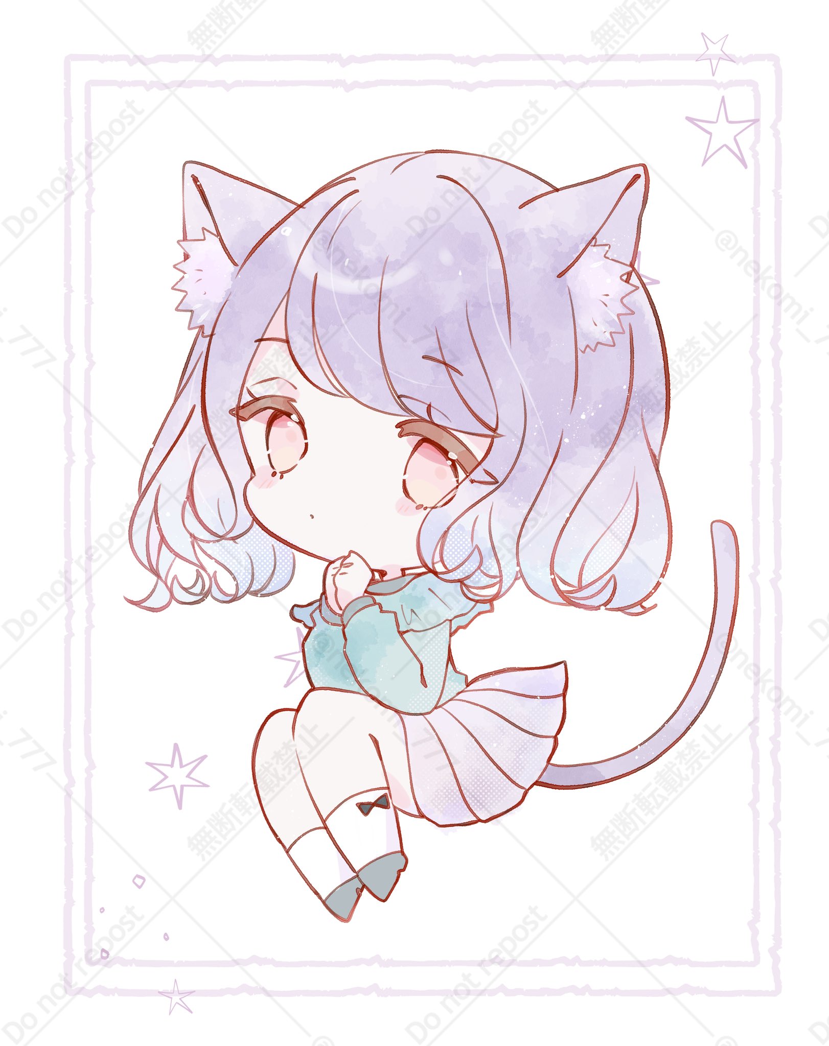 ねこ美@ミニキャラ描きます on X: 