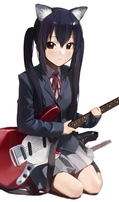 「ギター 桜が丘女子高等学校制服」のTwitter画像/イラスト(新着)