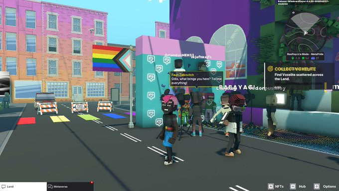 AprilEl13348533's tweet photo. @TheSandboxGame @METAPRIDELAND I just participated in the #BelongingWeek contest for a chance to win a Progress Flag NFT! Check out my screenshot below!
👇 https://t.co/BBIHNHZJmg