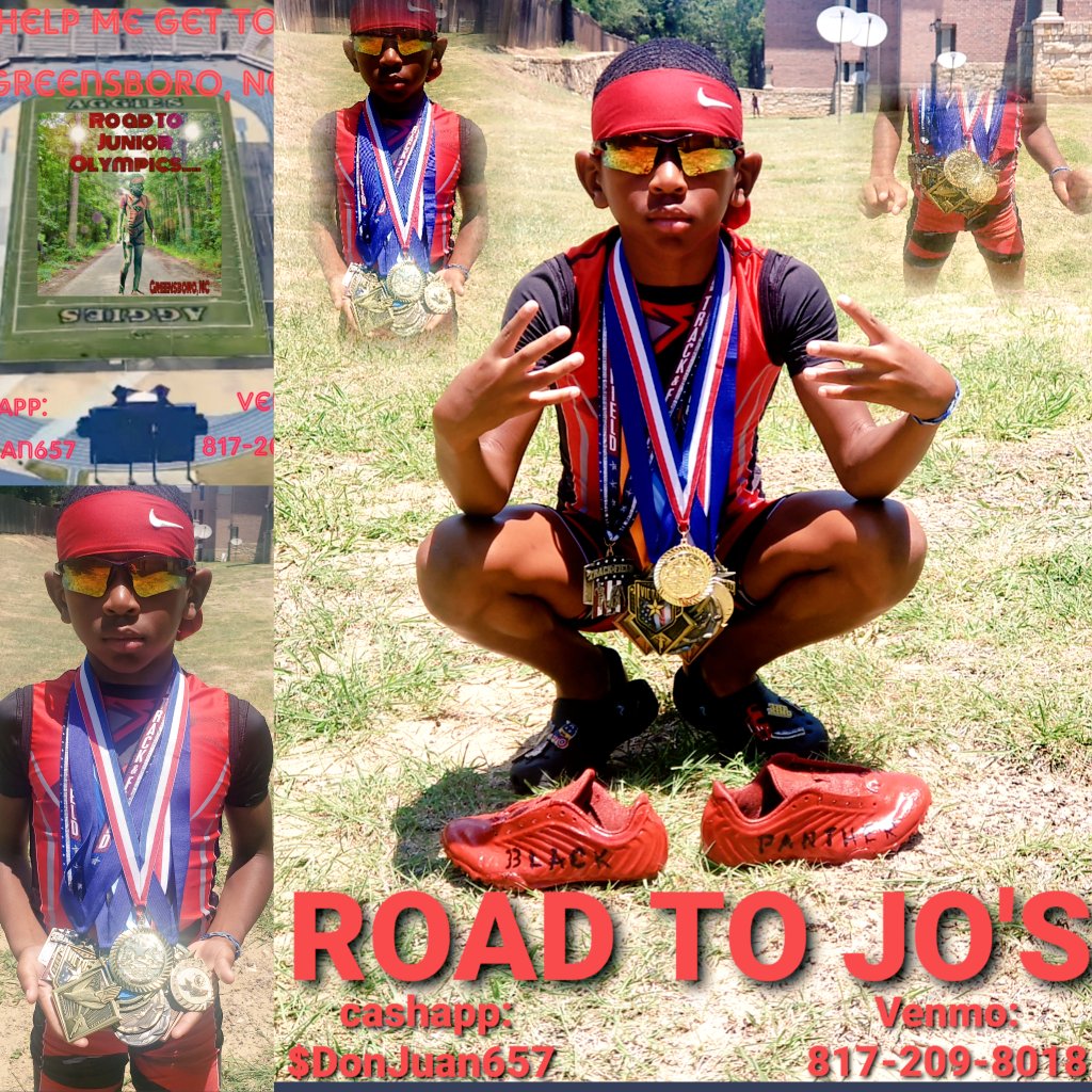 Help Black Panther get to The Jr. Olympics in Greensboro, NC.... All support Welcomed