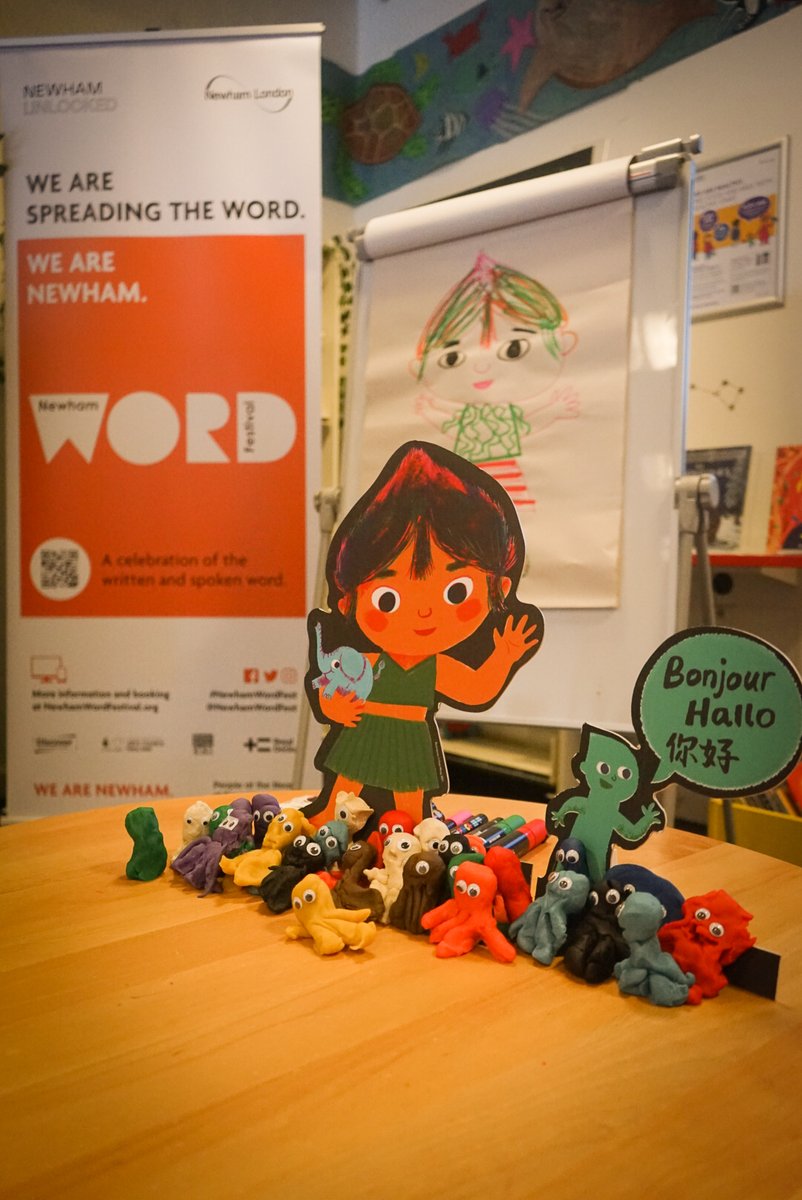 NewhamStories's tweet photo. Story time, drawing and making new friends (literally) with @ViolaWangStudio and local Reception pupils at #GreenStreetLibrary.
@NewhamLibraries @NewhamLondon @YourRoyalDocks @NewhamBookshop @ace__london https://t.co/FOdKp7LR07