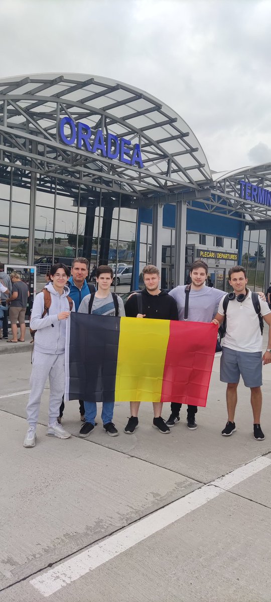 Esports_Belgium's tweet image. 🇧🇪 #CSGO #nationalTeam arrived safely in 🇷🇴 #oradea 
Follow the competition on 🇷🇴📺@antena3com with #georgianabotez #amyclaire97 or on @esportsineurope
#twitch #Esports #digitalcrusade