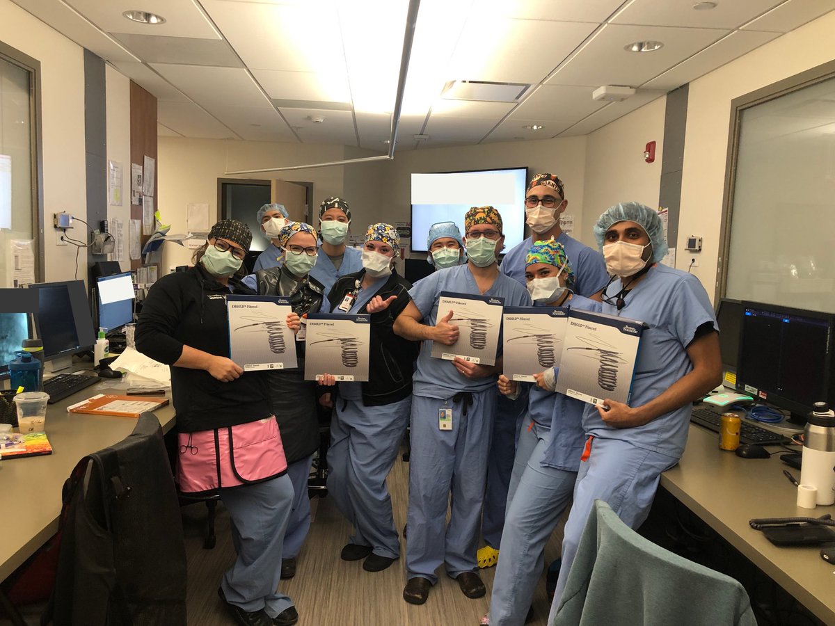 #EMBOLDcoils cases are continuing to ramp up around the US. This case out of the University of 
Utah with Dr. Cizman, Dr. Anand and lab tech Morgan Reitan used #EMBOLDcoils in a splenic 
artery &amp; portal vein #embolization. 
bit.ly/3rZAv5T