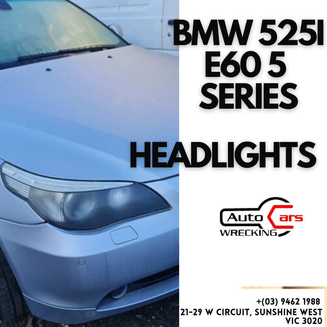 admin_auto's tweet image. If you are looking for 𝗕𝗠𝗪 𝟱𝟮𝟱𝗶 𝗘𝟲𝟬 𝟱 𝗦𝗲𝗿𝗶𝗲𝘀 𝗛𝗲𝗮𝗱𝗹𝗶𝗴𝗵𝘁𝘀, you don't need to go anywhere. You can have it available on sale from us.
Come &amp;amp; get it at a low price.
𝗛𝘂𝗿𝗿𝘆 𝘂𝗽! 𝗟𝗮𝘀𝘁 𝗖𝗵𝗮𝗻𝗰𝗲!
.
#autocarswrecking #autoparts #carparts