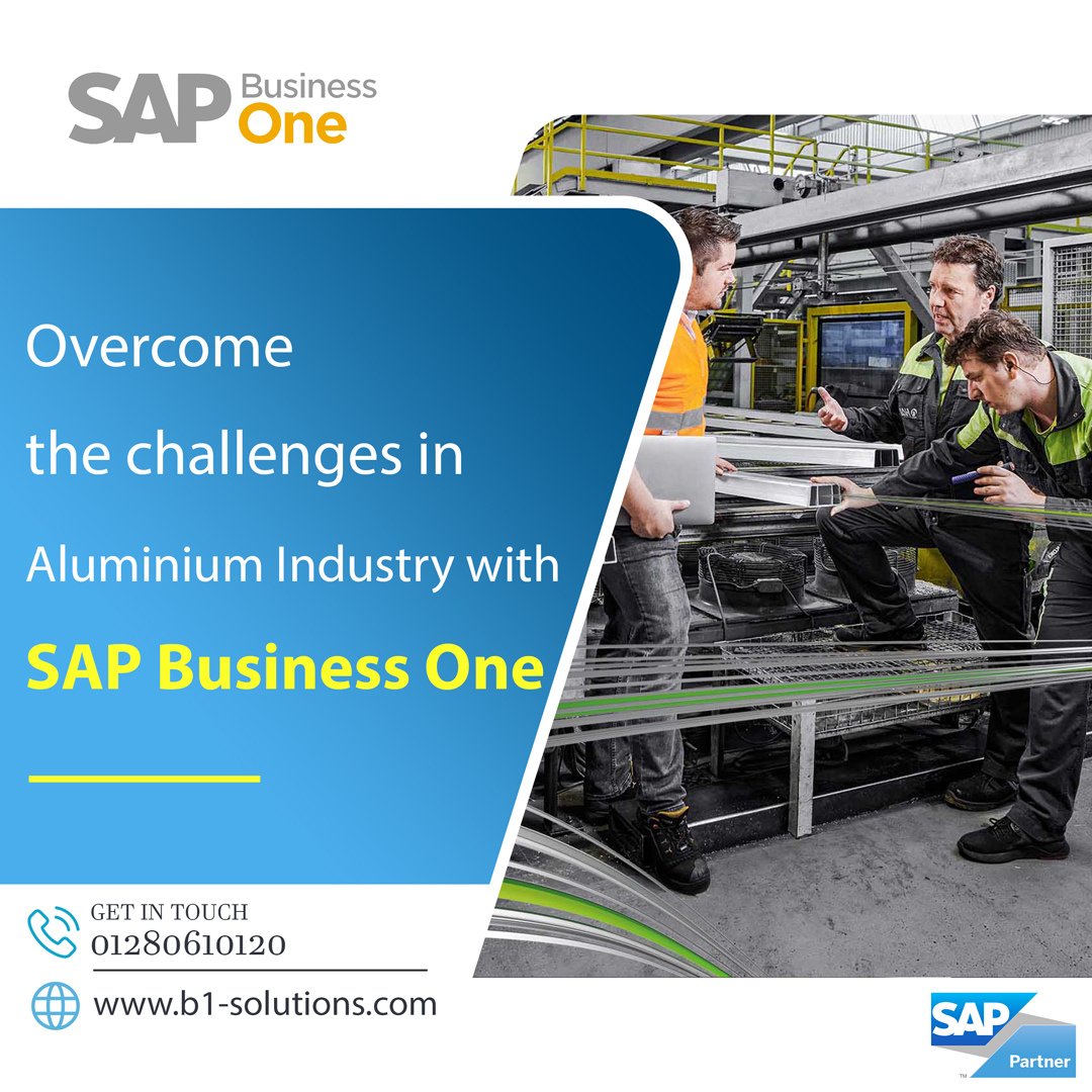 BeONESoftwareS2's tweet image. Our industry specific solution for #aluminum_industry helped other business like yours to overcome the challenges and improve their business 
contact us for more specific solutions for Aluminum industry +201280610120 .or visit our website b1-solutions.com
#Be_One #SAP