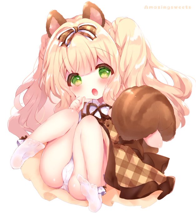 【Newうちの子No.01】
💛きゃらめるちゃん🐿

森の紅茶屋さんの看板娘。
みるくの双子の妹。
流行りものが大好きで、めいっぱいおしゃれして自分をかわいくするのが好き。わがままお姫さまタイプ。
可愛がってくれる人には自慢のふわふわしっぽを触らせてくれることもある。 