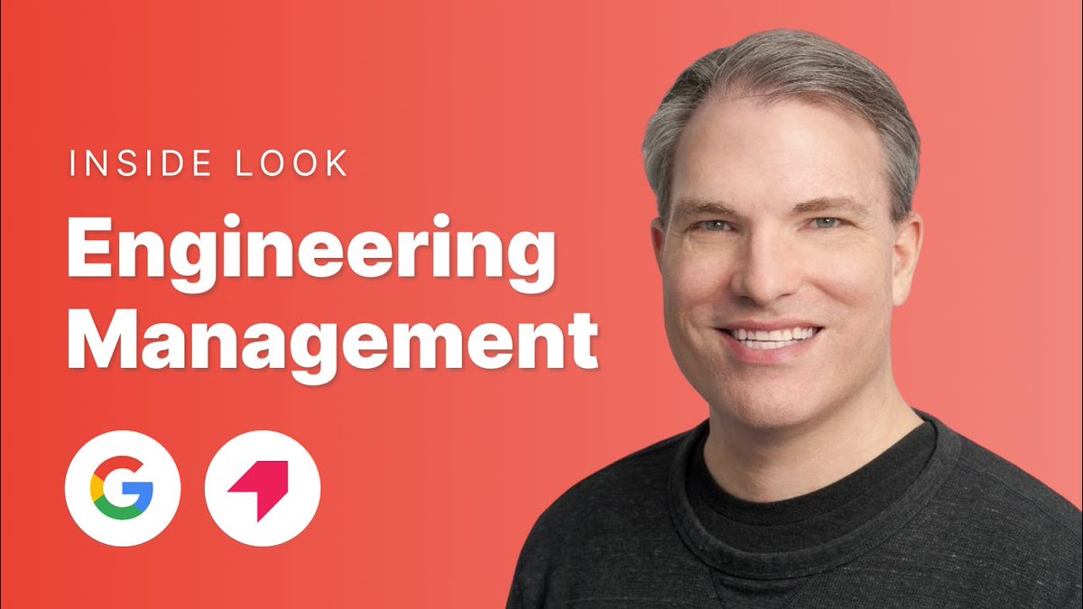 This interview with former Google's Sr. Eng. Director (ex-Amazon) on How Google Hires Engineering Managers is a goldmine!

Many insights in so many areas: 1:1s, Delegation, Growing People, Questions he asks &amp; how he assesses EM candidates…

Here are my 7️⃣ favorite learnings:

🧵