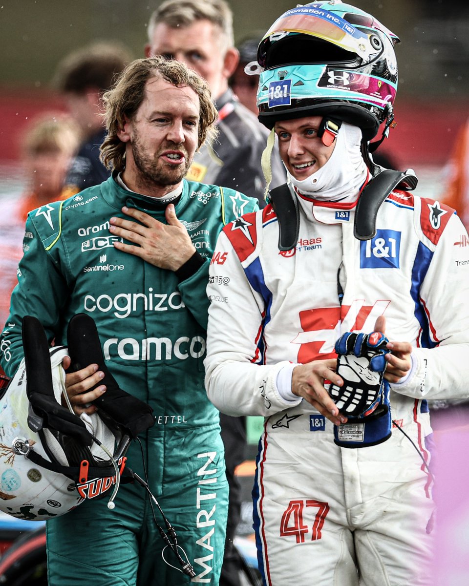 ESPNF1's tweet image. Mick Schumacher: &quot;I think what my dad was for Sebastian, Sebastian is for me.&quot; 🥺