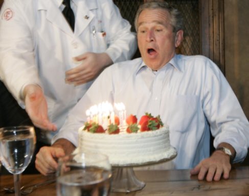 Happy birthday to George W. Bush! :) 