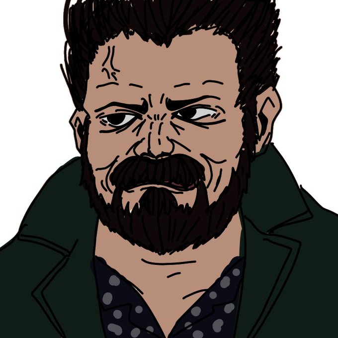 頑張ったけど俺ではブッチャーの匂い立つエロスは描けなかった
あとおでこの青筋?部分が好き 