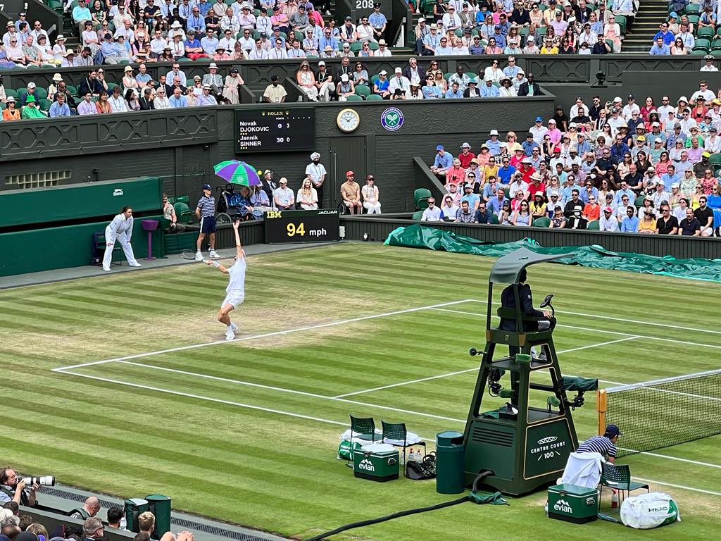 ElenaPonso's tweet photo. @janniksin E’ stato entusiasmante tifare per te ieri! Wimbledon ti vedrà alzare la coppa presto! Forza Jannik 💪🏻 https://t.co/dWrQgYrhKP