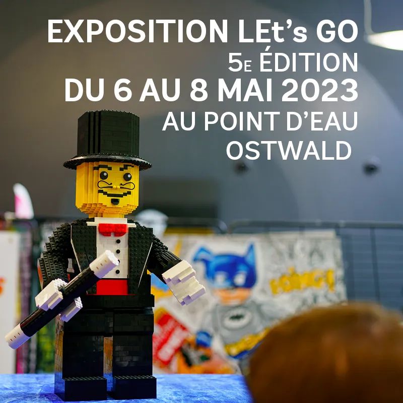 # À vos Agendas ! 
> La 5ème édition de l'exposition LEt's GO aura lieu du samedi 6 au lundi 8 mai 2023 (3 jours) au Point d'Eau à Ostwald dans le cadre du OFFdu NL Contest 2023, le Festival International des Cultures Urbaines de Strasbourg !
