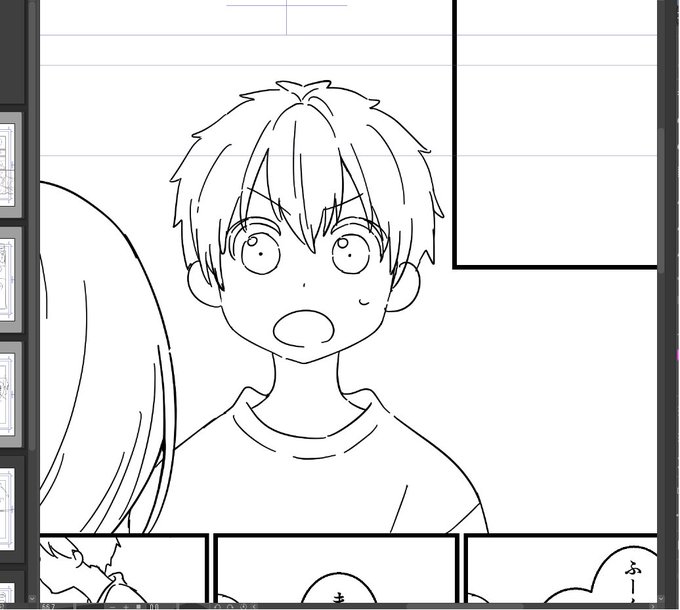 描きおろしを描き始めました!間に合え👊🔥 