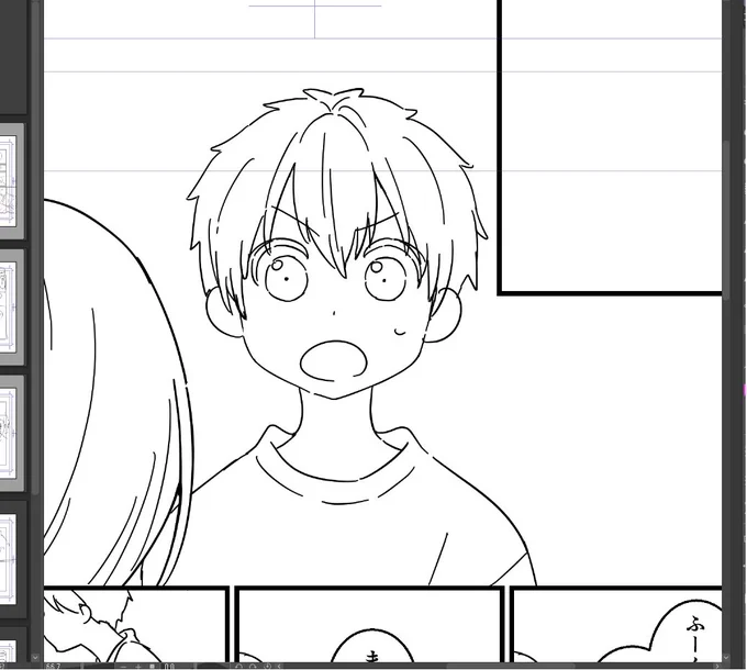 描きおろしを描き始めました!間に合え👊🔥 