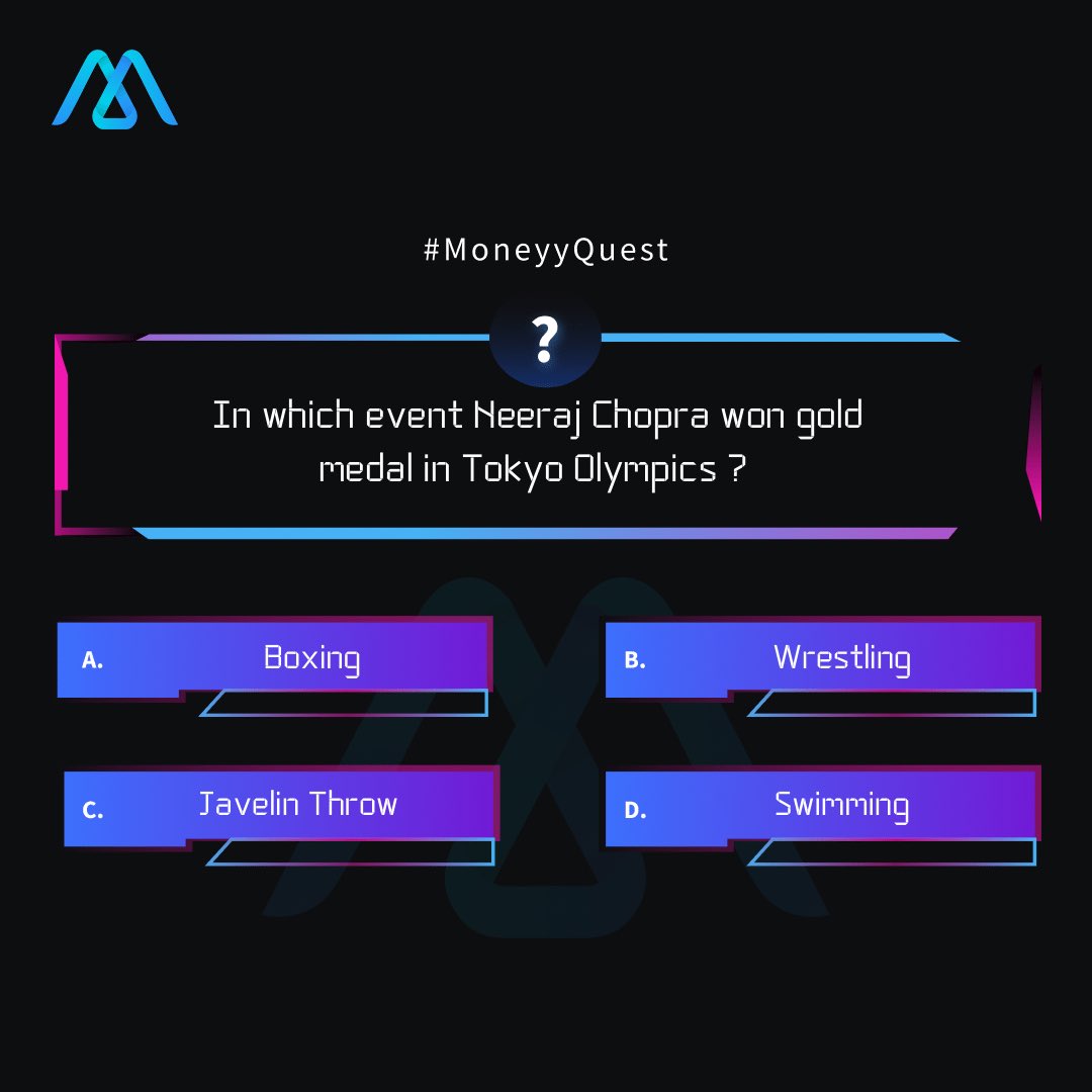 Hola creators!! 
#MoneyyQuest is here again, excited to answer the question of the week ?! 

Why wait if you know the answer?
Comment it down below and don’t forget to mention #MoneyyQuest !!!!!

#MoneyyApp #MoneyyQuest #Tech #IThub  #generalknowledge