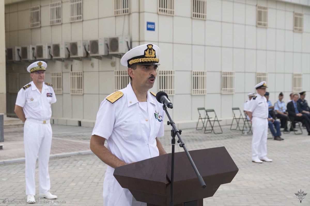 EMASOH_AGENOR's tweet photo. On July 6th, 2022, 🇧🇪 RADM Tanguy Botman handed over the Force #command of TF474 AGENOR to 🇮🇹 RADM Stefano Costantino. For the next 6 months, Italy will command #naval and #aerial assets and lead the international military staff of #EMASoH_AGENOR.🇧🇪🇩🇰🇫🇷🇬🇷🇮🇹🇳🇱🇳🇴🇩🇪🇵🇹 https://t.co/GVqv9jXwKn