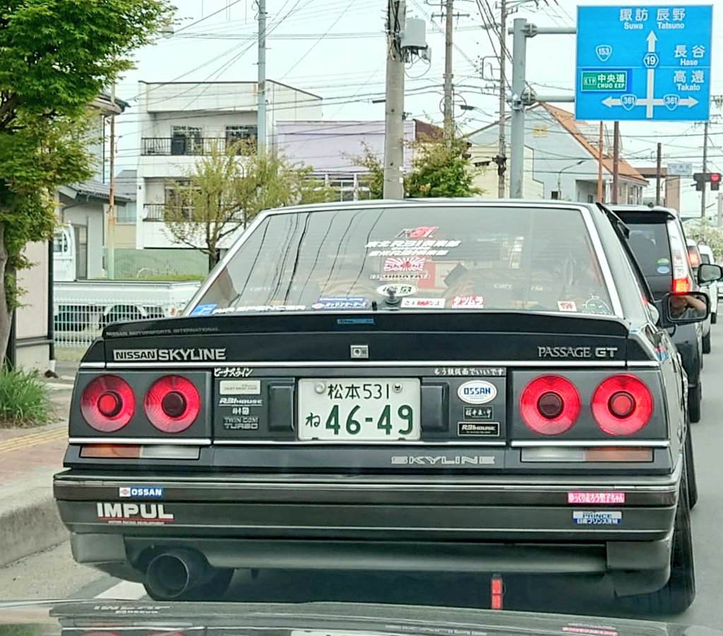 日産、R31スカイライン、リアスポイラー、adthree 製 301049 NISSAN スカイライン R31 リアスポイラー adthree