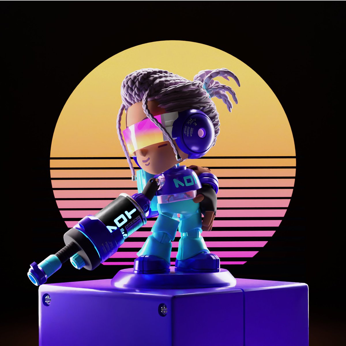 Our calm and secure weapon master, Sarsi, is proud to welcome @LlamaLabsNFT into O.D.D‼️

We're ready to !BASH around the space with <a href="/Llamaverse_/">Llamaverse</a> and <a href="/LlamascapeNFT/">Rebranded to NuCyber.</a>!👊🦙

#Sidekast