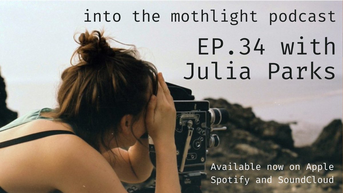 Mothlightpod's tweet photo. EP.34 is out now, via the website or wherever you get your podcasts. This time with Julia Parks - filmmaker artist in residence at Alchemy Film &amp; Arts in Hawick, Scotland. 

➡️https://t.co/T07HmFc0yP 

#experimentalfilm #artistsmovingimage #annalogue #Bolex #seaweed #countryfile https://t.co/65zxmT7ZQV