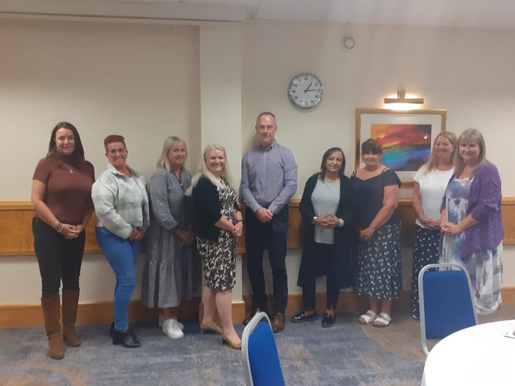 AurndraMC's tweet photo. So proud to be chair of NAEP NW regional group. Excellent meeting, committed individuals and lost of great initiatives in the pipeline. Watch this space! #NAEP #CommunityEquipment #innovation https://t.co/qlO5EvjwnT