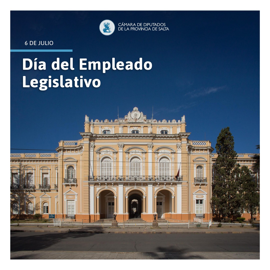 camdipsalta's tweet photo. 🏛DÍA DEL EMPLEADO LEGISLATIVO

👉La Cámara de Diputados de Salta destaca la gran labor, compromiso y vocación de servicio de las empleadas y empleados Legislativos, y la importancia de su labor para el fortalecimiento y el ejercicio pleno de la democracia. https://t.co/u5HYYCWhrG