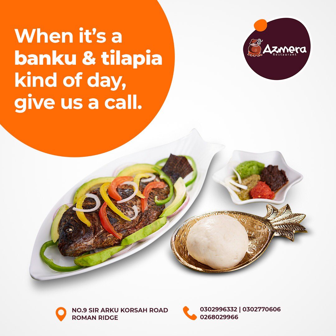 Azmera_Res's tweet photo. Sun’s out! Make lunch a tasty affair at Azmera! See you shortly. 

#Food #Cuisine #GhanaianFood #Lunch #Tasty #FingerFoods #Ghana #Accra #Azmera https://t.co/V4hLQk1u3X