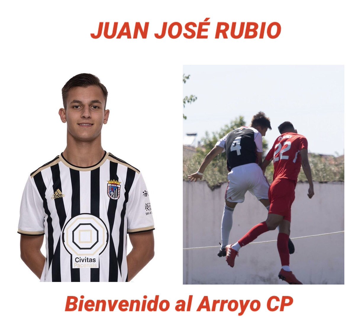 💢OFICIAL💢 FICHAJE

Se une a nosotros para la próxima temporada un jugador natural de Malpartida de Cáceres, central con gran futuro, 19 años y 1,88 de altura. Procedente del Juvenil de División de honor del CD Badajoz. 

‼️JUAN JOSÉ RUBIO GONZALEZ‼️

Bienvenido <a href="/rubio058/">Juanjo Rubio</a>
