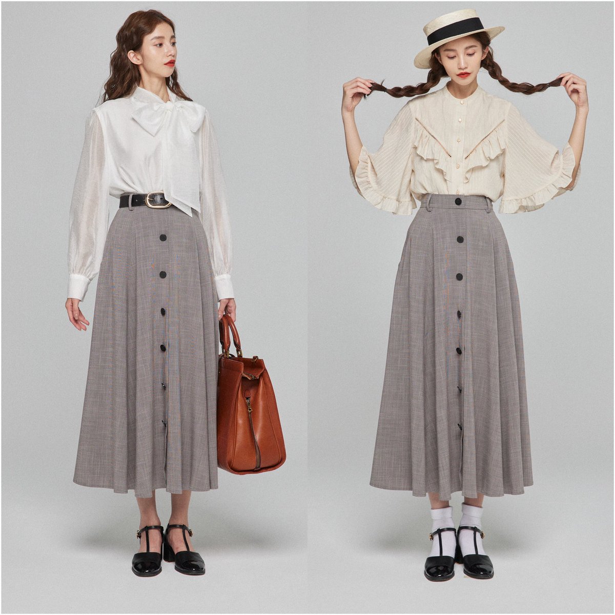 専用　　現行品⭐︎完売色　　サマークラシック千鳥プリント 7月9日12時販売開始 《カットを言わない監督》 ・千鳥柄セットアップ