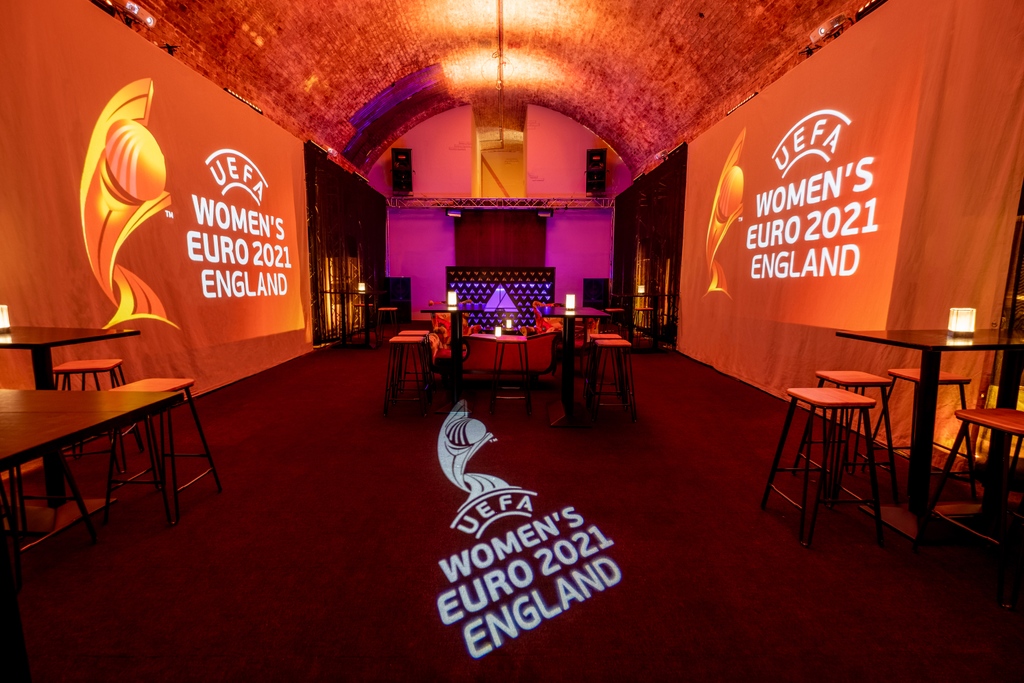Before the 2020 lockdown (feels like a lifetime ago) we hosted the launch of @uefa_official @weuro2022⚽️⚽️⚽️ - So pleased to finally see it finally happening. Best of luck to all the players! 💥🏆️✨

#weuros2022 #womenseuros #womeninsport #launchevent