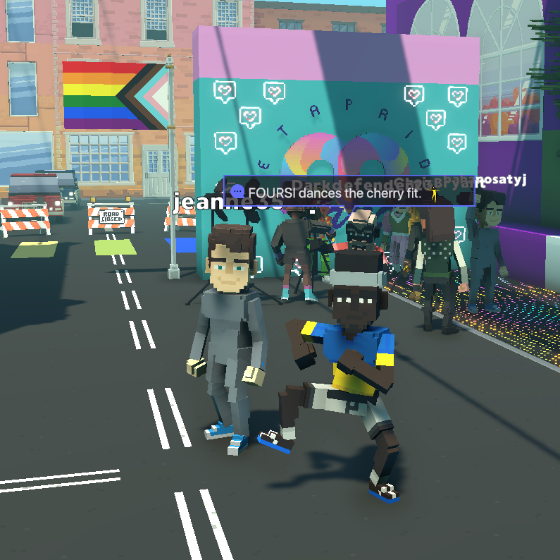 7foursix3's tweet photo. @TheSandboxGame @METAPRIDELAND I just participated in the #BelongingWeek contest for a chance to win a Progress Flag NFT! Check out my screenshot below!
👇 https://t.co/azgEOFisyq