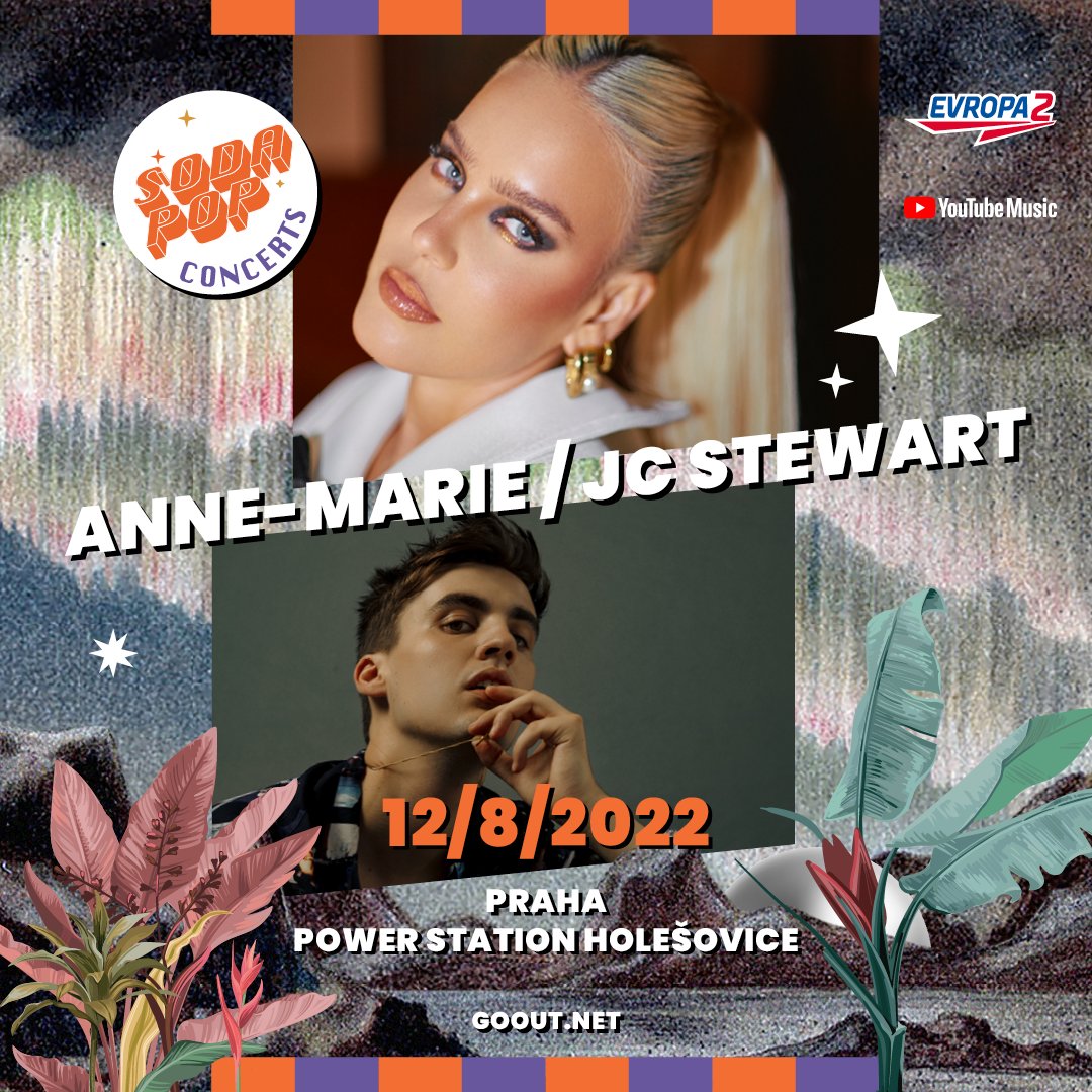 SodaPopCZ's tweet photo. 🤩 ANNE-MARIE poprvé v České republice! 🤩

S velkou radostí oznamujeme - ANNE-MARIE poprvé navštíví Českou republiku! @AnneMarie  vystoupí 12. 8. pod širým nebem v novém pražském open air prostoru. 💥

🎟 VSTUPENKY v prodeji od zítřejších 10:00 v síti https://t.co/ioKDkKrRGN. https://t.co/kVLiu0TN6Z