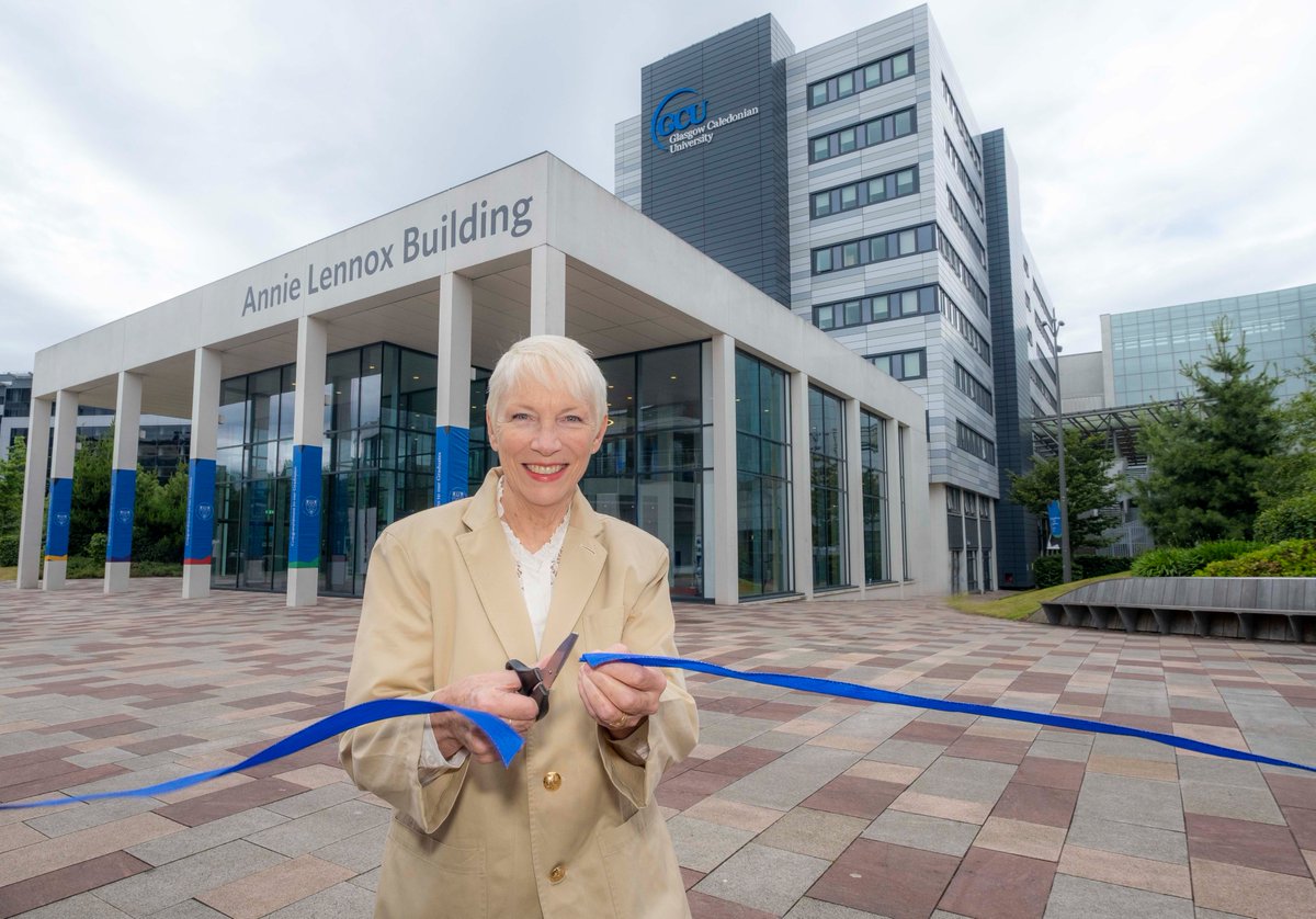 Glasgow Caledonian University (@caledoniannews) on Twitter photo 📣 GCU renames building in honour of its Chancellor Dr <a href="/AnnieLennox/">Annie Lennox</a> OBE 
Glasgow Caledonian University has renamed one of its most prominent buildings on its Glasgow campus to the ‘Annie Lennox Building’ in honour of its Chancellor. 👏
Find out more:
📲 bit.ly/3NIDjwf 📣 GCU renames building in honour of its Chancellor Dr <a href="/AnnieLennox/">Annie Lennox</a> OBE 
Glasgow Caledonian University has renamed one of its most prominent buildings on its Glasgow campus to the ‘Annie Lennox Building’ in honour of its Chancellor. 👏
Find out more:
📲 bit.ly/3NIDjwf