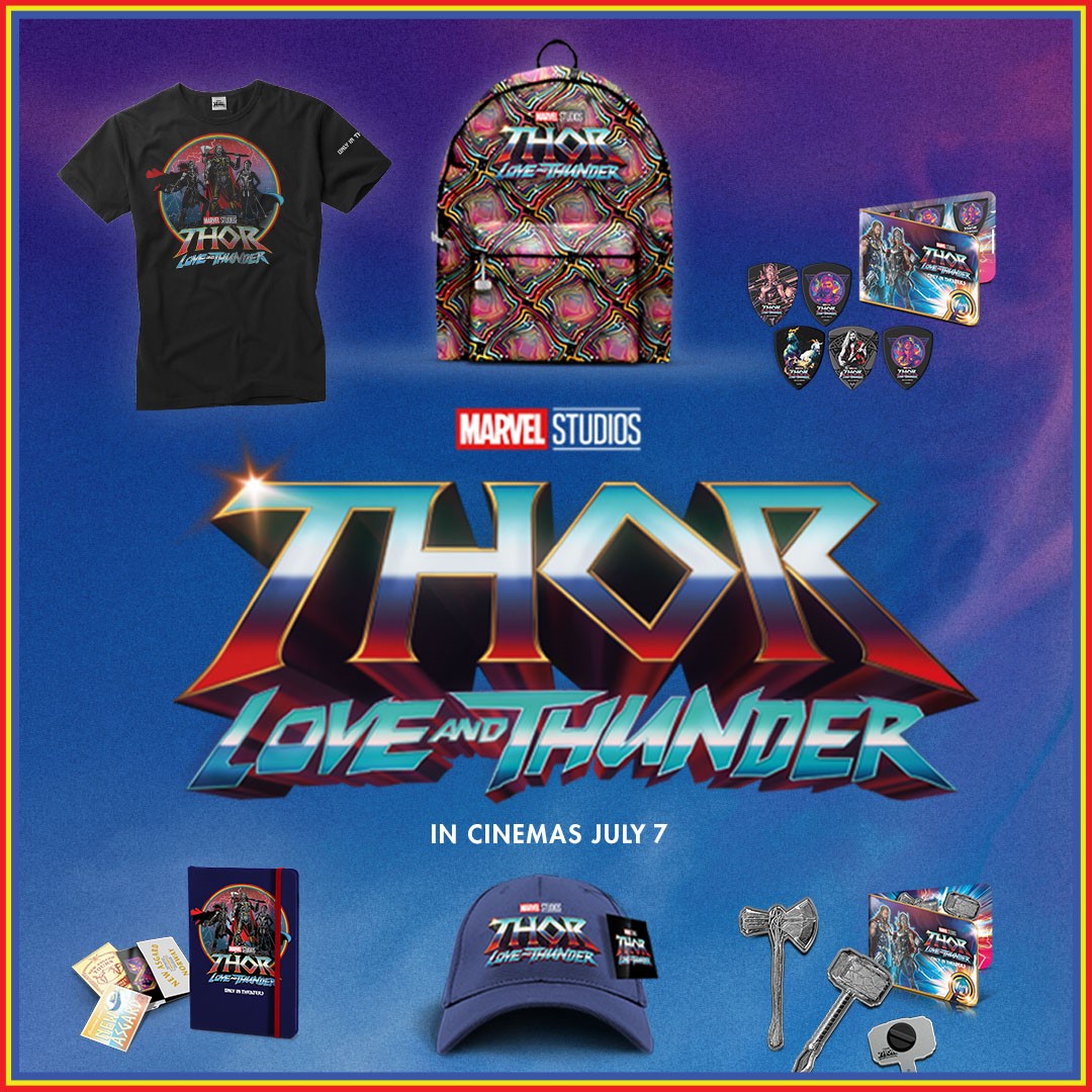 omniplexcinema's tweet photo. 🔨Competition time! 🔨

To celebrate the release of #ThorLoveAndThunder at Omniplex Cinemas this Thursday, 7th July. We've teamed up with @MarvelUK to give one lucky winner some ❤️+⚡️ Merch!

To enter, RT and tag your Marvel movie buddy! 🍿

Get showtimes: https://t.co/0nUOXR5cxX https://t.co/1CDFSBYOHU
