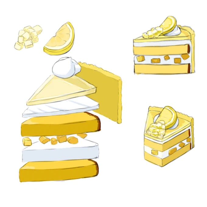 瀬戸内レモンのショートケーキ 