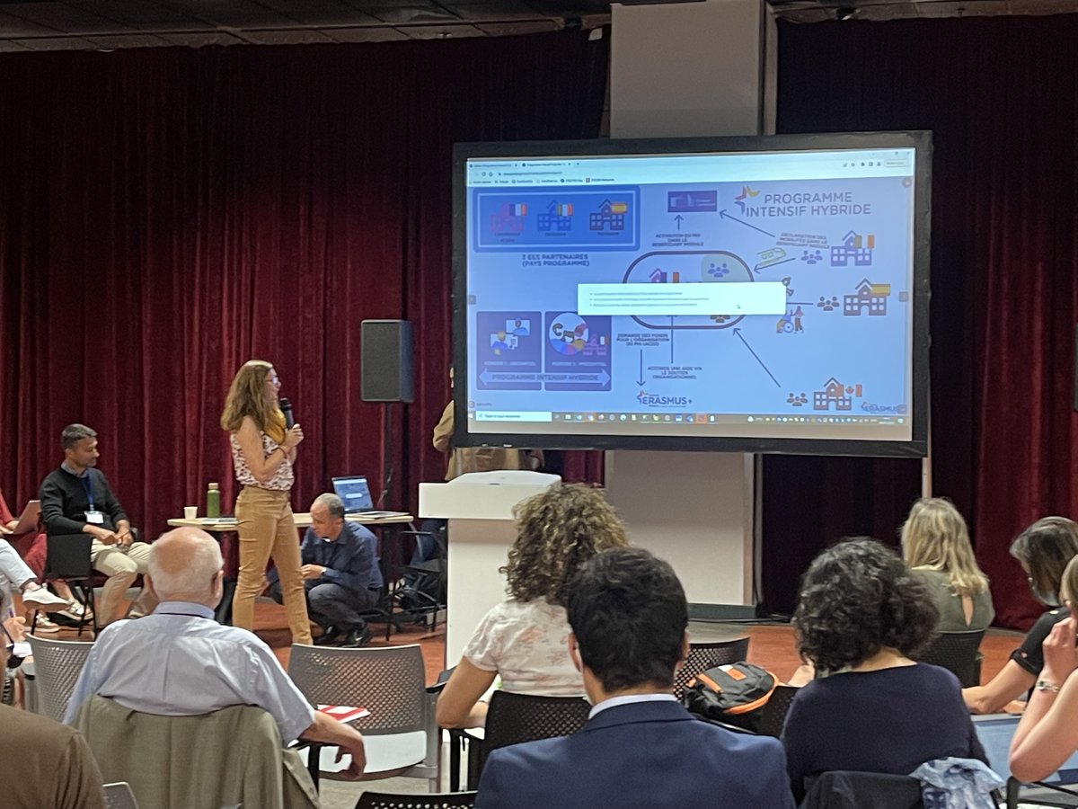 ErasmusplusFR's tweet photo. C'est reparti pour les #JEES2022 ! 

Au programme de cette 2nde journée ▶️ des ateliers pour phosphorer sur les différentes thématiques du programme #ErasmusPlus :
👉Inclusion et diversité
👉Transition écologique
👉Transition numérique
👉Engagement citoyen https://t.co/dUonE2yKS3
