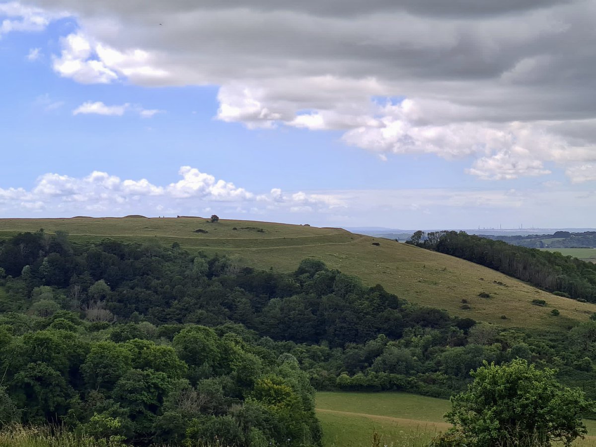 HoZiegler's tweet photo. Old Winchester hillfort for #HillfortsWednesday https://t.co/o3OEd9gX1o