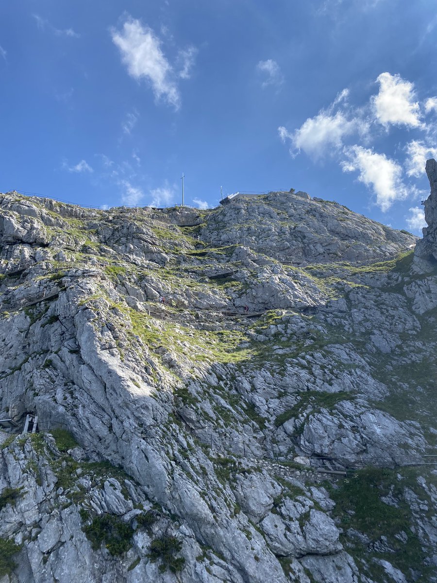K1STG's tweet photo. Hauling myself up Wendelstein (DL/MF-079) to attempt some German #SOTA as DO/K1STG. #hamradio #2MeterSimplex https://t.co/S0rBmcZxka