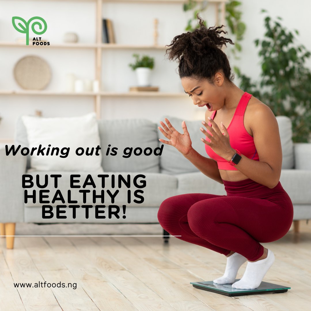 thealtfood's tweet photo. Eating healthy beats working out anytime. Eat healthy to stay healthy.
#AltFoods #AltGrits #natural #naturalfood #greattaste #food #foodie #african #nigeria #nigerianfood #nigerianfoodie #naija #nigerianfoodbrands #maize #foodforthought https://t.co/NPv9AgJCVx